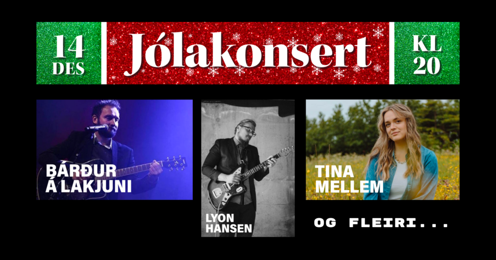 jólakonsert 14 desember