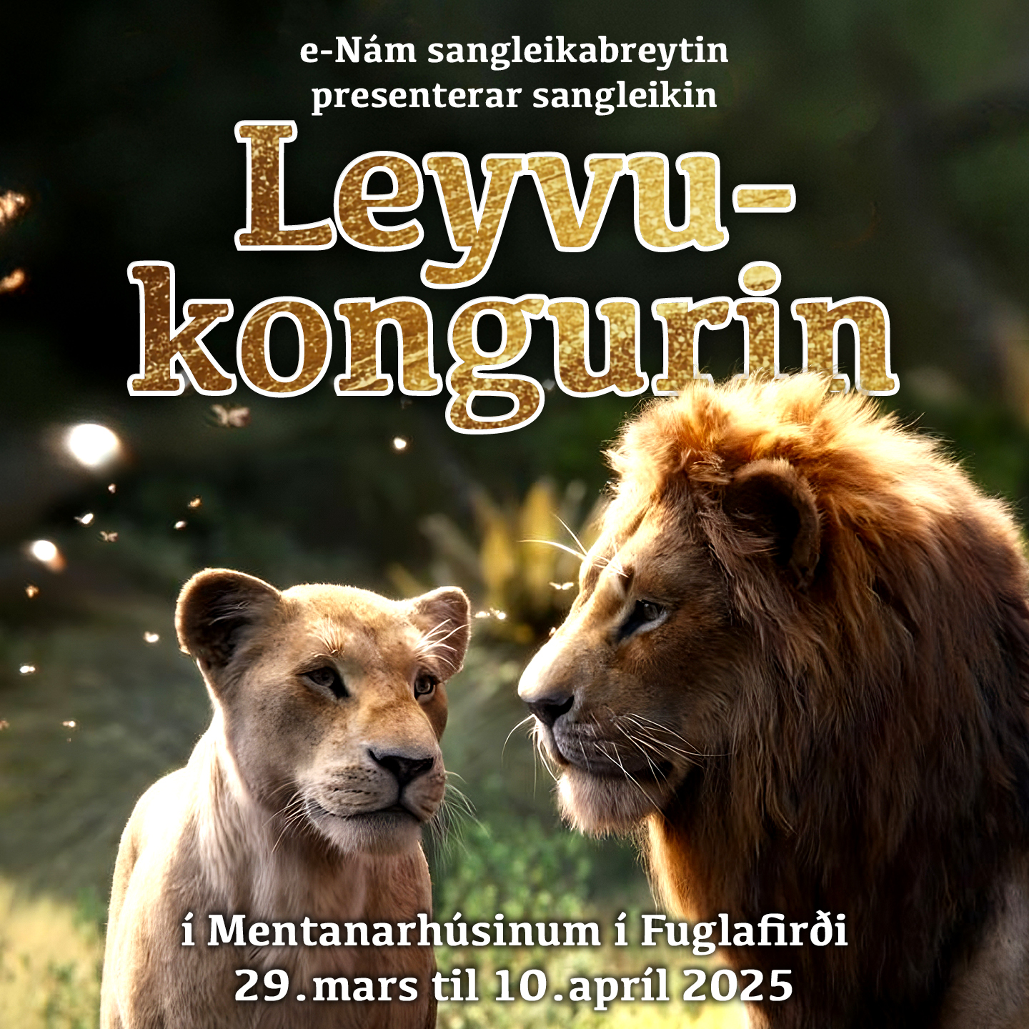 Leyvukongurin í Mentanarhúsinum